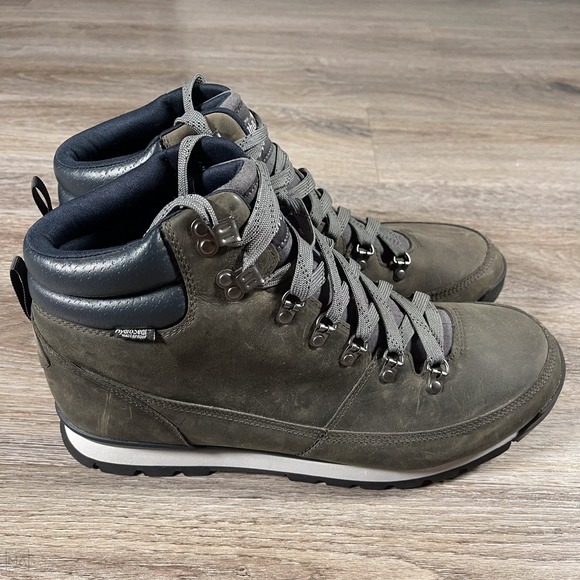The North Face Men's Boots Waterproof‎ Back-To-Berkeley Redux Leather 13 Green - Picture 1 of 10
